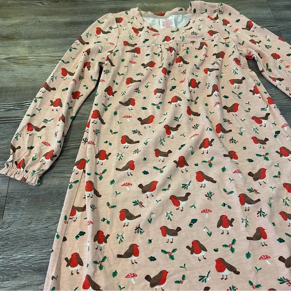 Mini Boden Holiday Nightgown 6-7 EUC - Picture 2 of 4